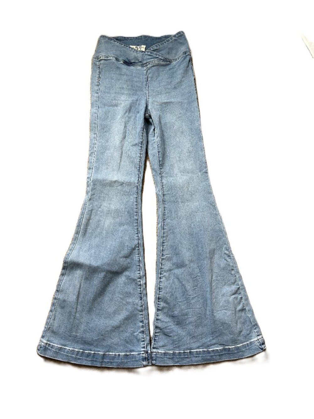 We the Free People Flare Bell Bottom Pull On Jeans 27